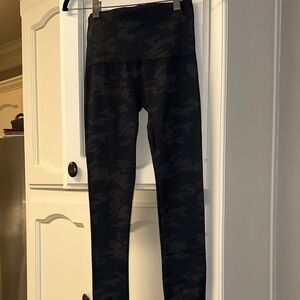 SPANX Black Camo Leggings